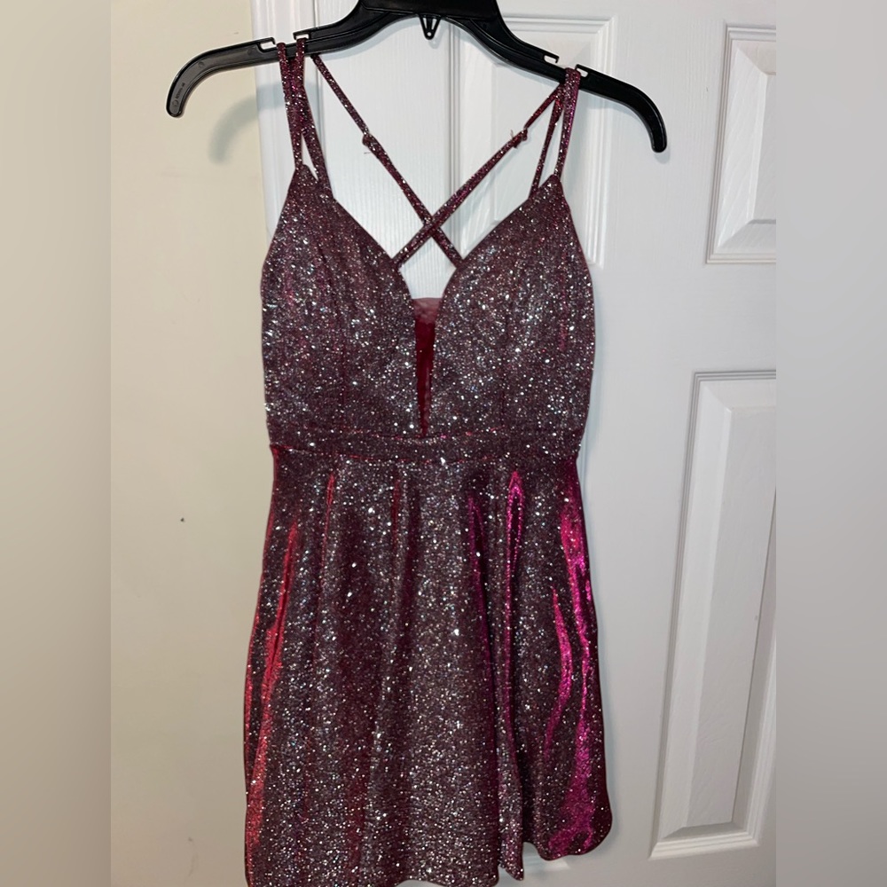 Camille Glitter Formal Dress
